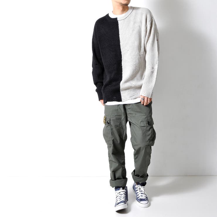 カーゴチノパンツ メンズ ネイティブ柄 | RAiseNsE  | 詳細画像19 