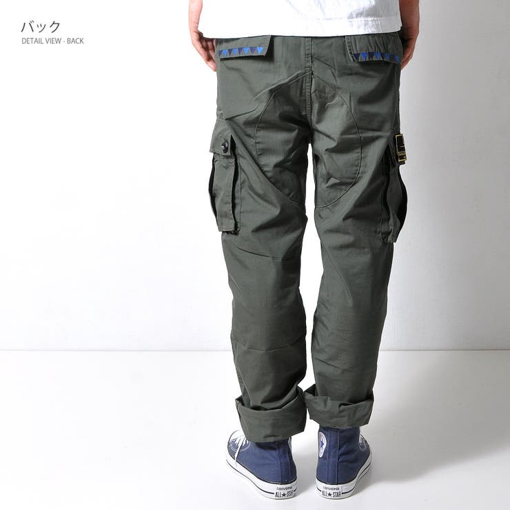 カーゴチノパンツ メンズ ネイティブ柄 | RAiseNsE  | 詳細画像25 