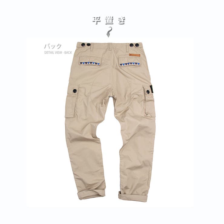 カーゴチノパンツ メンズ ネイティブ柄 | RAiseNsE  | 詳細画像31 