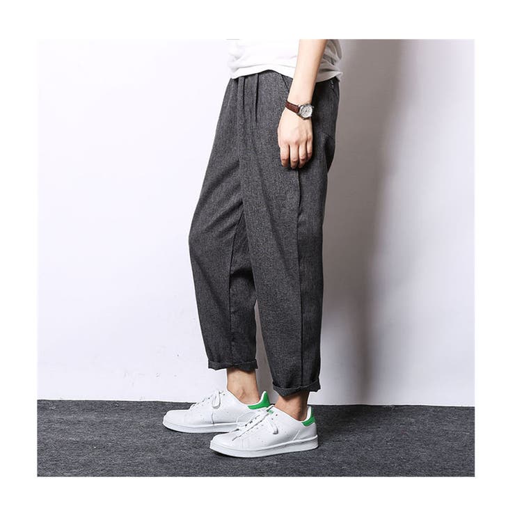 ワイドパンツ タックパンツ ガウチョ | RAiseNsE  | 詳細画像23 