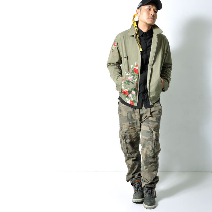 選べる2タイプ カモフラ カーゴパンツ | RAiseNsE  | 詳細画像19 