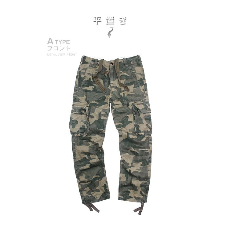 選べる2タイプ カモフラ カーゴパンツ | RAiseNsE  | 詳細画像32 
