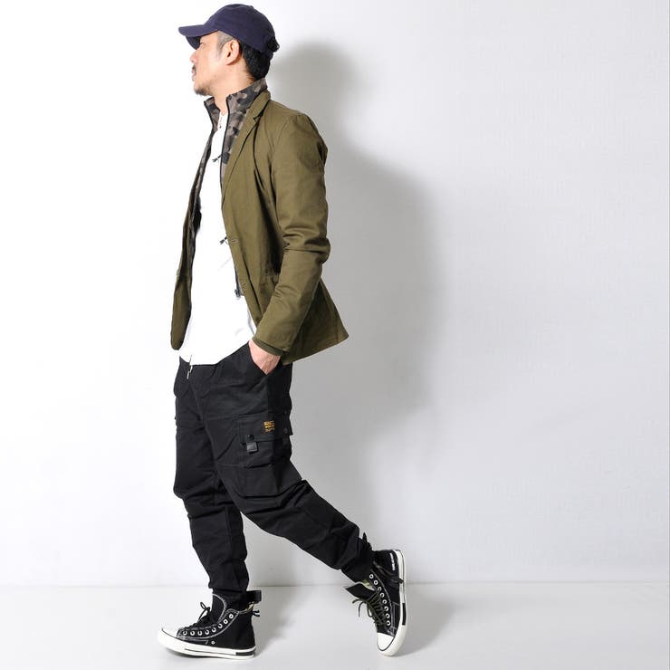 数量限定 カーゴジョガーパンツ ミリタリー | RAiseNsE  | 詳細画像9 