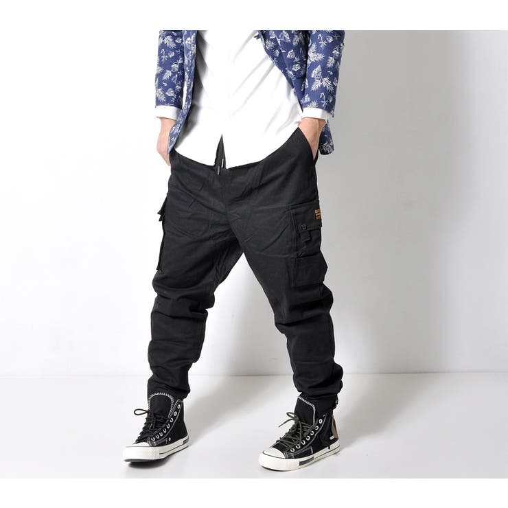 数量限定 カーゴジョガーパンツ ミリタリー | RAiseNsE  | 詳細画像10 