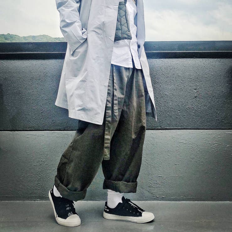 ワイドパンツ メンズ 無地 | RAiseNsE  | 詳細画像4 