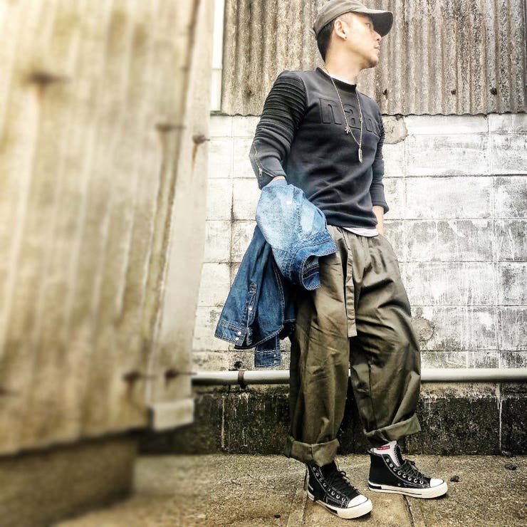 ワイドパンツ メンズ 無地 | RAiseNsE  | 詳細画像7 