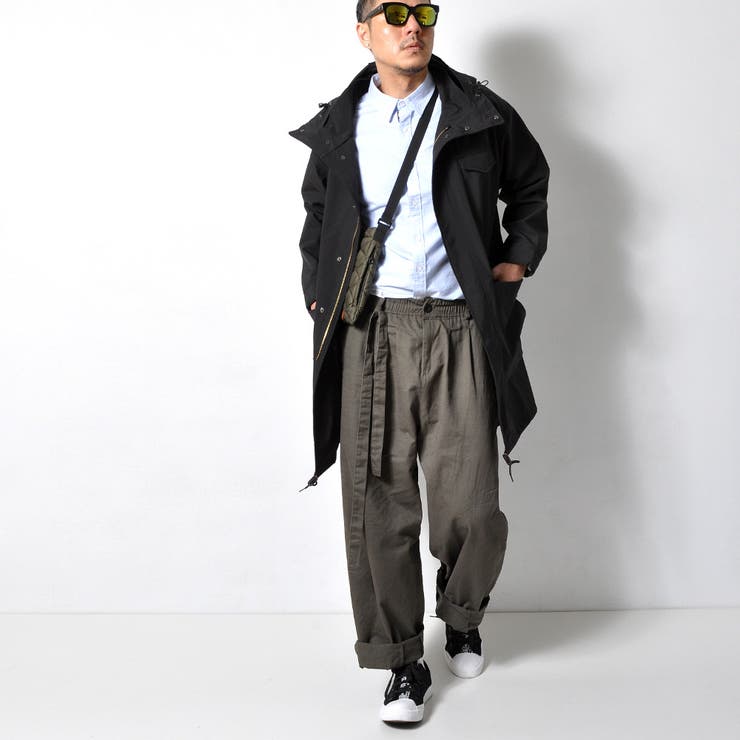 ワイドパンツ メンズ 無地 | RAiseNsE  | 詳細画像13 