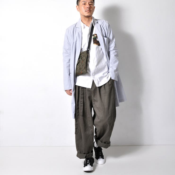 ワイドパンツ メンズ 無地 | RAiseNsE  | 詳細画像14 