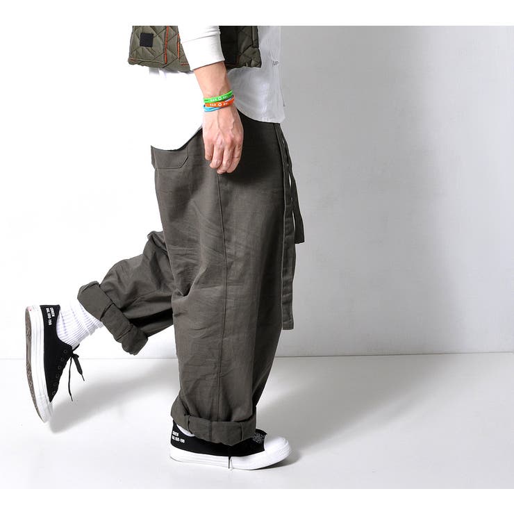 ワイドパンツ メンズ 無地 | RAiseNsE  | 詳細画像15 