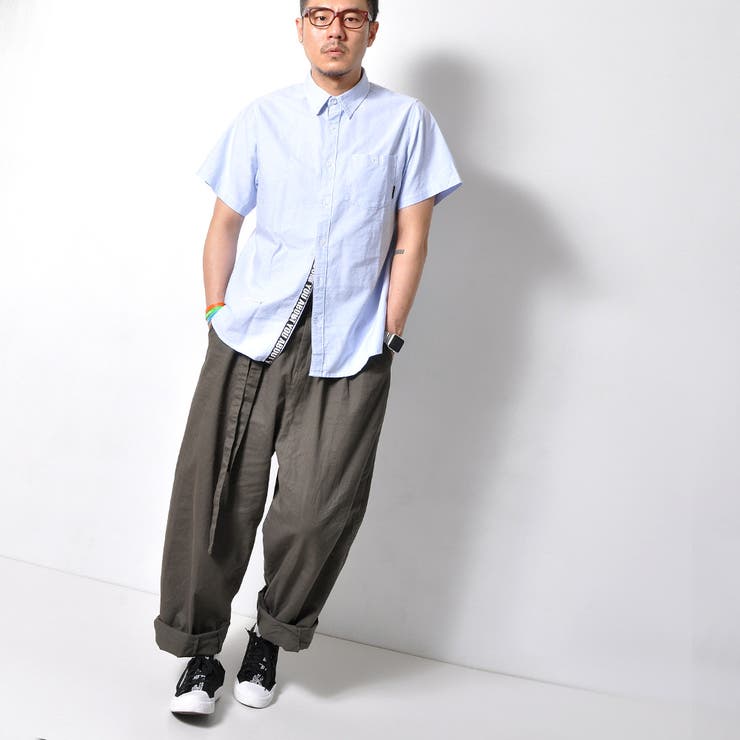 ワイドパンツ メンズ 無地 | RAiseNsE  | 詳細画像18 