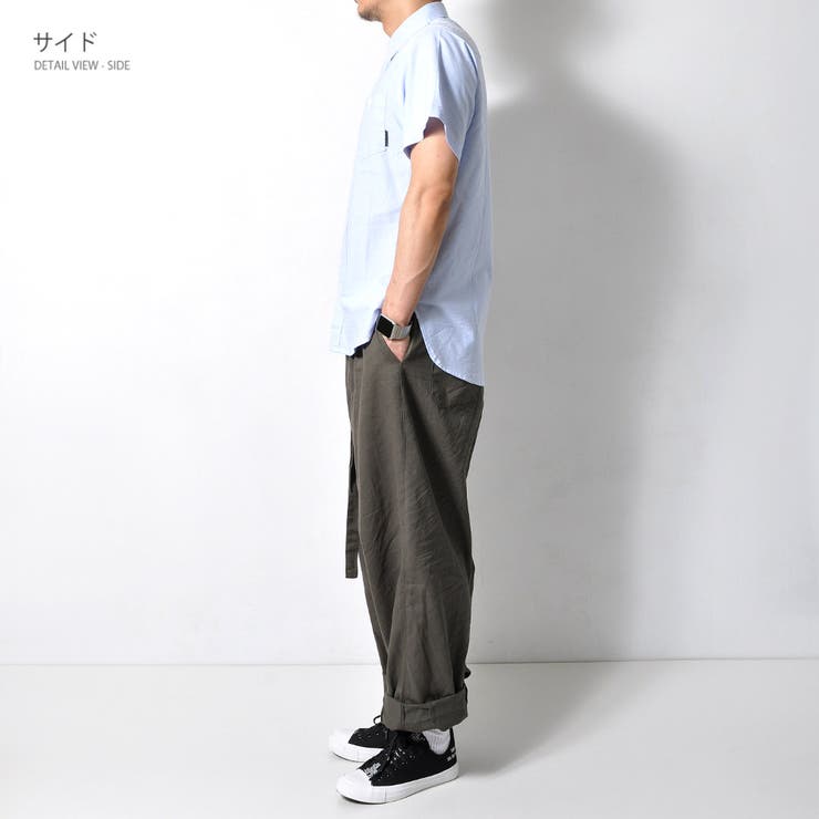 ワイドパンツ メンズ 無地 | RAiseNsE  | 詳細画像25 