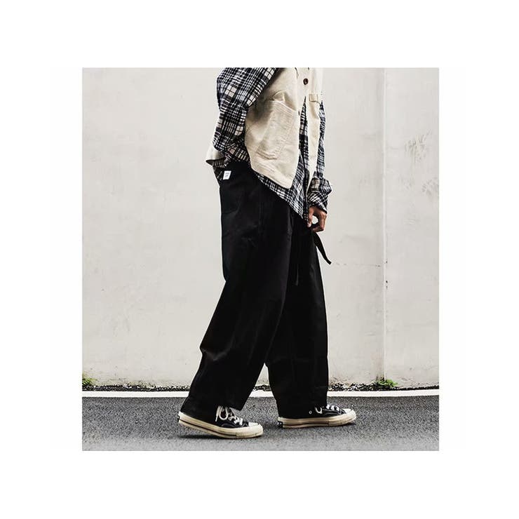 ワイドパンツ メンズ 無地 | RAiseNsE  | 詳細画像29 