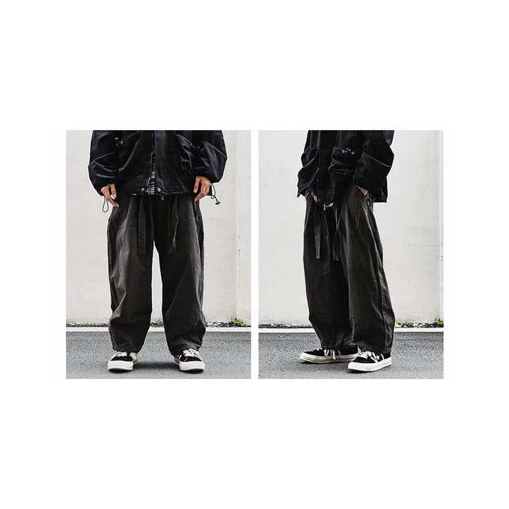 ワイドパンツ メンズ 無地 | RAiseNsE  | 詳細画像30 