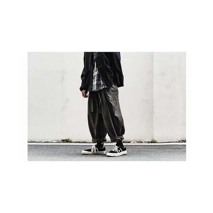 ワイドパンツ メンズ 無地 | RAiseNsE  | 詳細画像32 