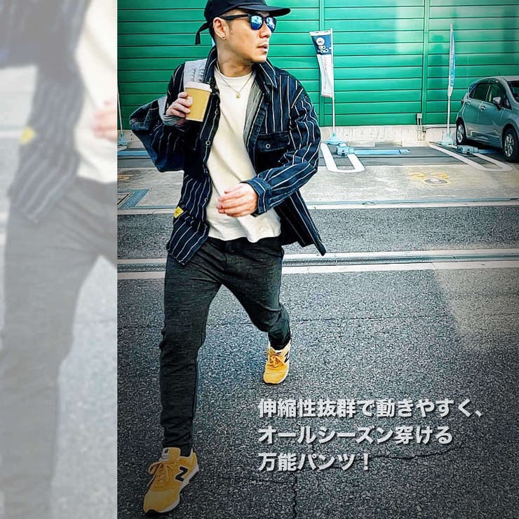 ストレッチ スラックス パンツ | RAiseNsE  | 詳細画像11 