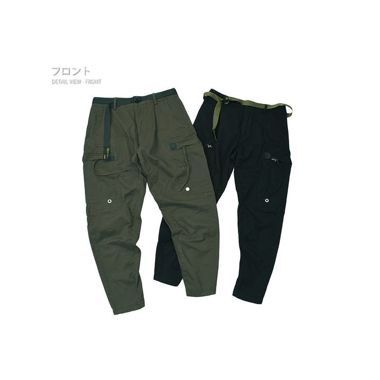 数量限定 テーパードパンツ ベルト付き | RAiseNsE  | 詳細画像21 