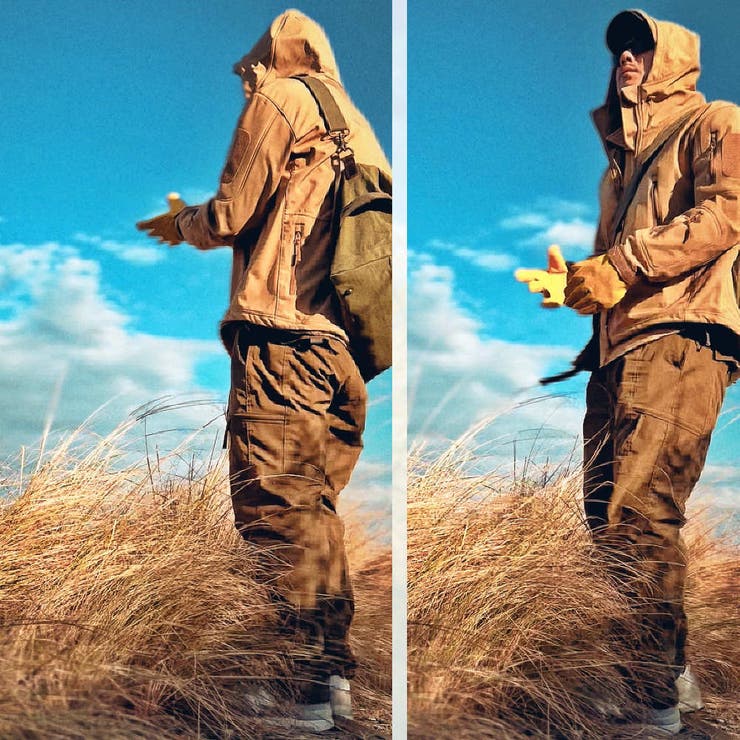 裏起毛 カーゴパンツ メンズ | RAiseNsE  | 詳細画像13 