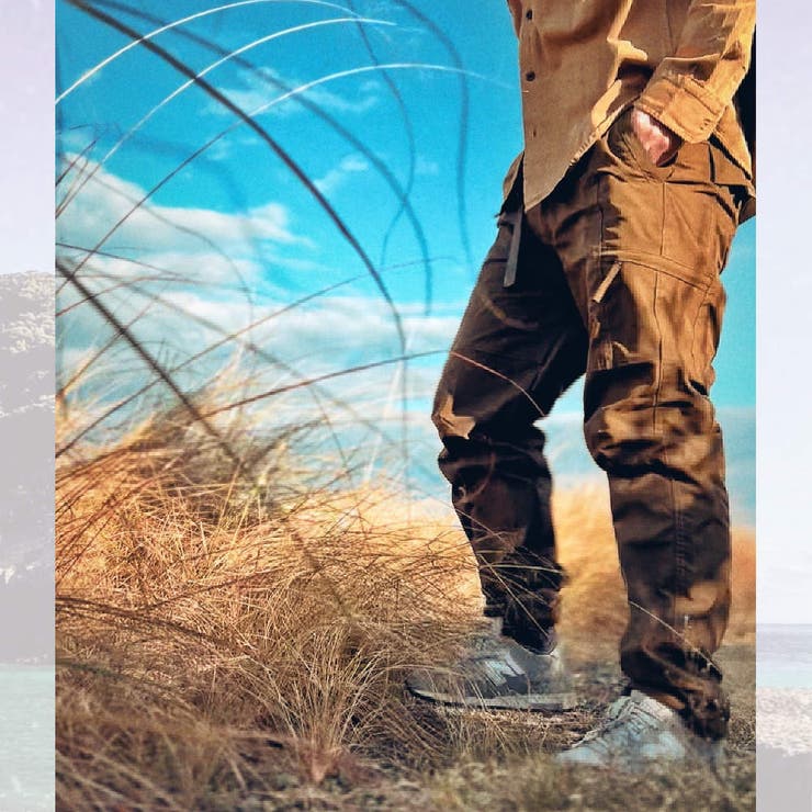 裏起毛 カーゴパンツ メンズ | RAiseNsE  | 詳細画像22 