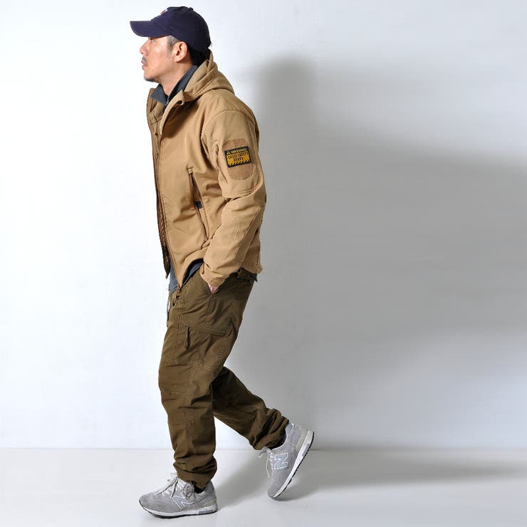 裏起毛 カーゴパンツ メンズ | RAiseNsE  | 詳細画像27 