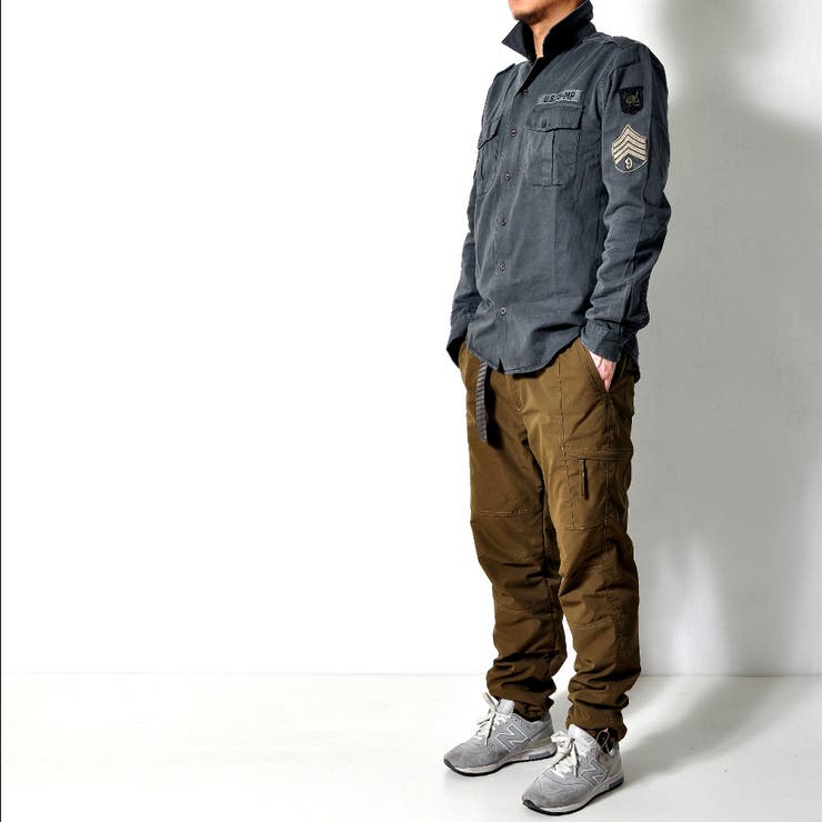 裏起毛 カーゴパンツ メンズ | RAiseNsE  | 詳細画像31 