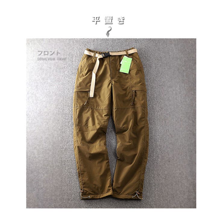 裏起毛 カーゴパンツ メンズ | RAiseNsE  | 詳細画像34 