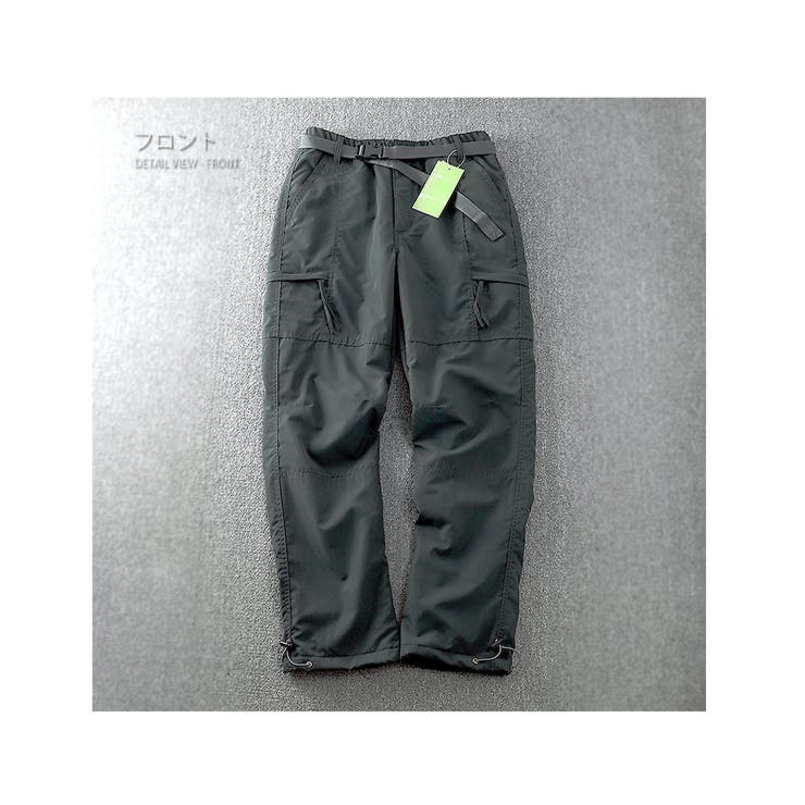 裏起毛 カーゴパンツ メンズ | RAiseNsE  | 詳細画像36 