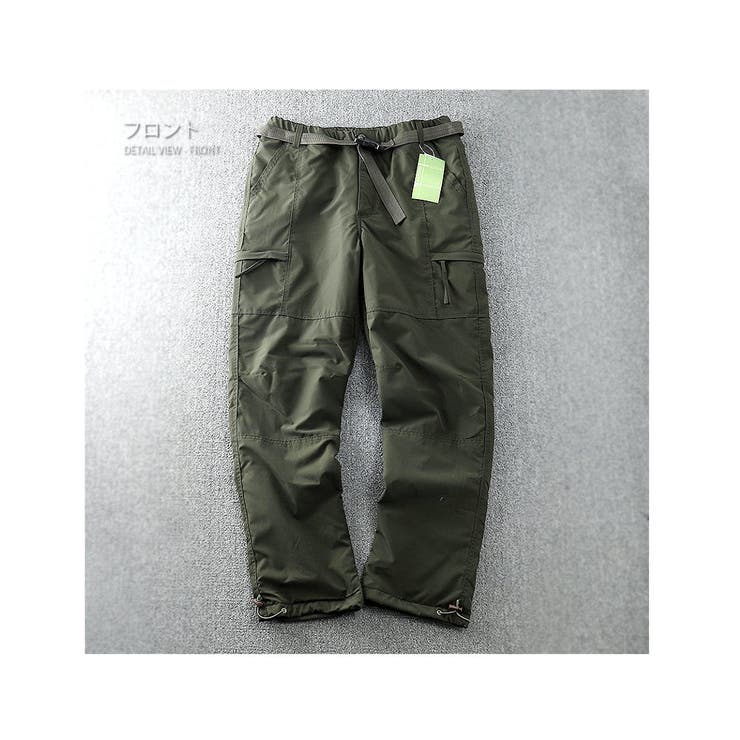 裏起毛 カーゴパンツ メンズ | RAiseNsE  | 詳細画像37 