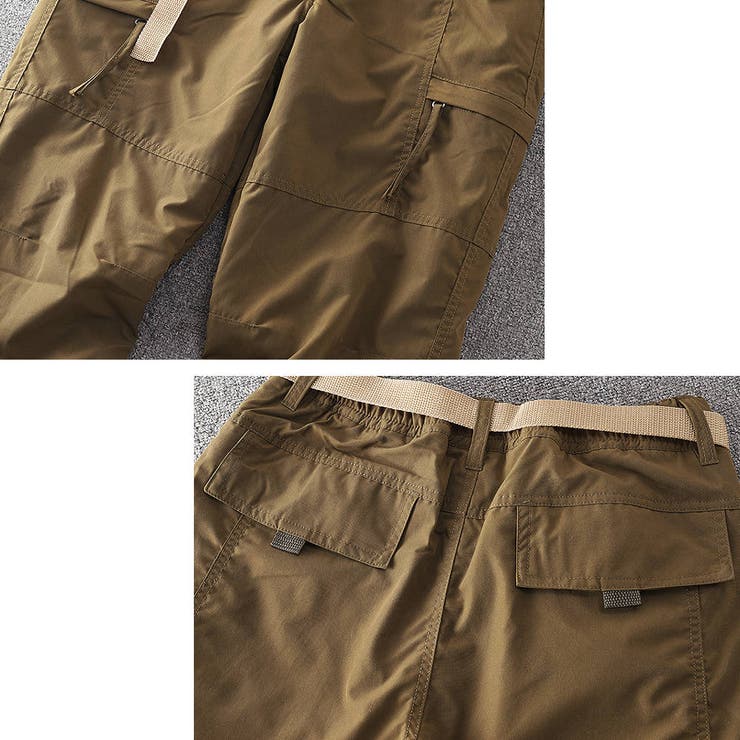 裏起毛 カーゴパンツ メンズ | RAiseNsE  | 詳細画像40 