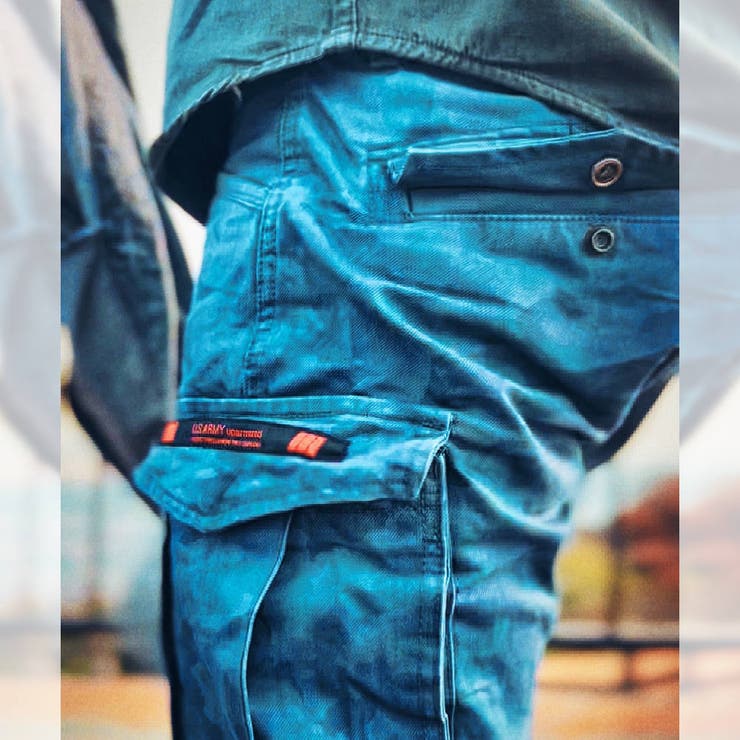 数量限定 カモフラ カーゴパンツ | RAiseNsE  | 詳細画像7 