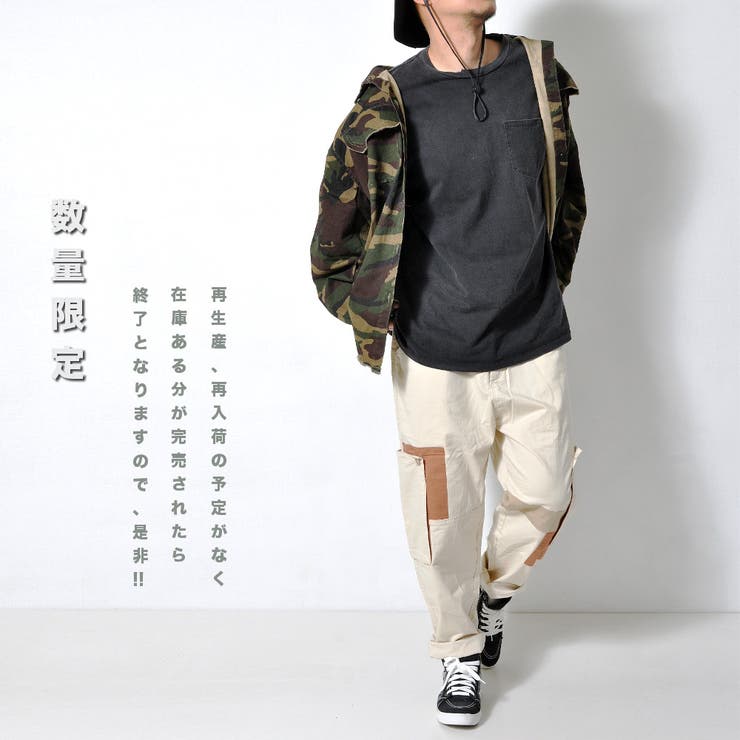 数量限定 ワイドカーゴパンツ メンズ | RAiseNsE  | 詳細画像22 