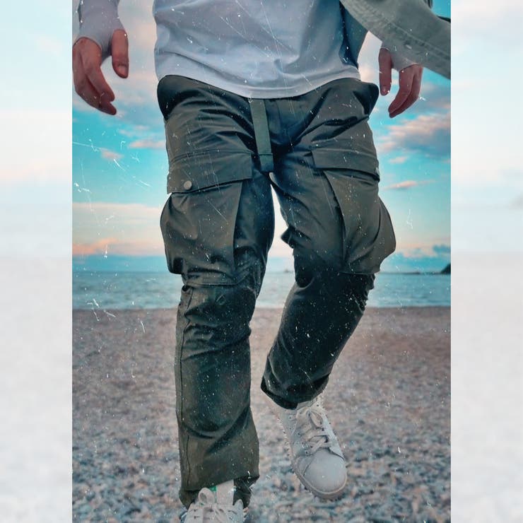 数量限定 ストレッチ カーゴパンツ | RAiseNsE  | 詳細画像4 