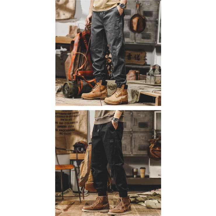 カジュアル ジョガーパンツ メンズ | RAiseNsE  | 詳細画像4 