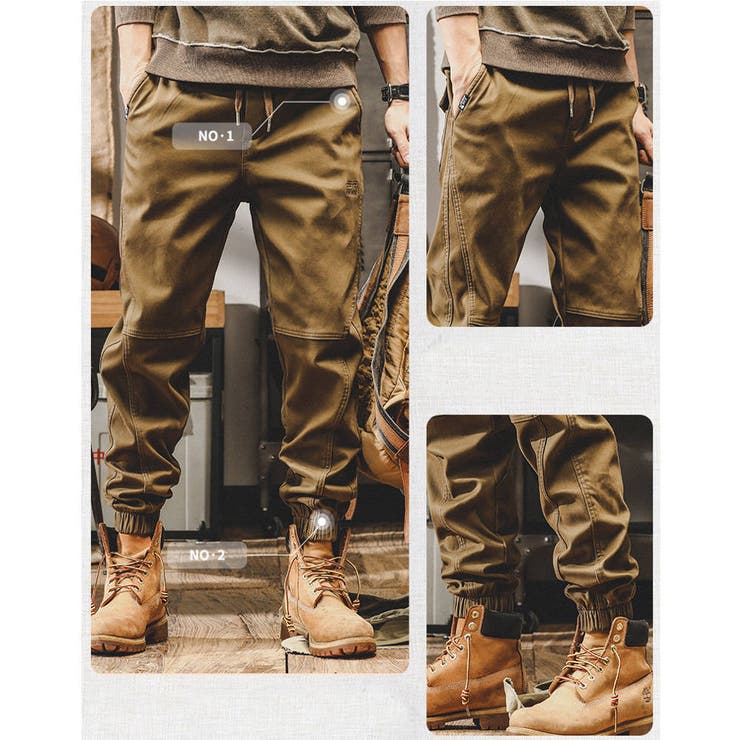 カジュアル ジョガーパンツ メンズ | RAiseNsE  | 詳細画像5 