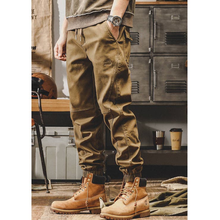 裏起毛 ジョガーパンツ メンズ[品番：RSCM0008392]｜RAiseNsE