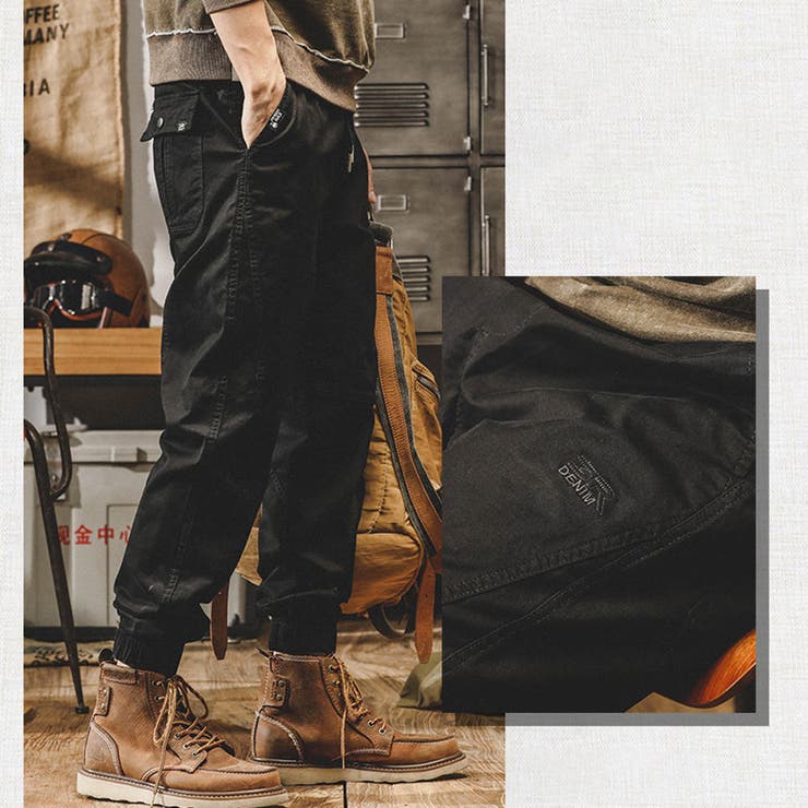 裏起毛 ジョガーパンツ メンズ[品番：RSCM0008392]｜RAiseNsE