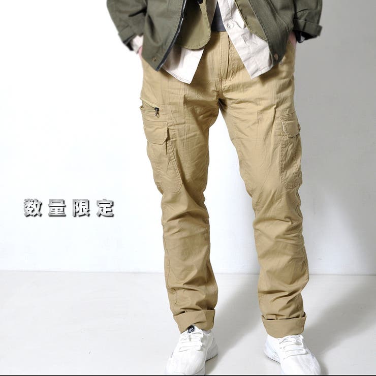 数量限定 薄手 カーゴパンツ | RAiseNsE  | 詳細画像1 