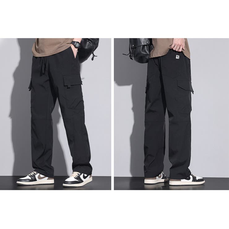 カーゴパンツ メンズ ウエストゴム[品番：RSCM0008535