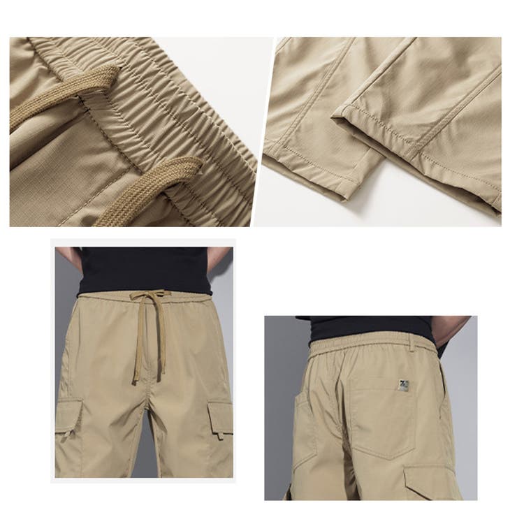 カーゴパンツ メンズ ウエストゴム | RAiseNsE  | 詳細画像29 