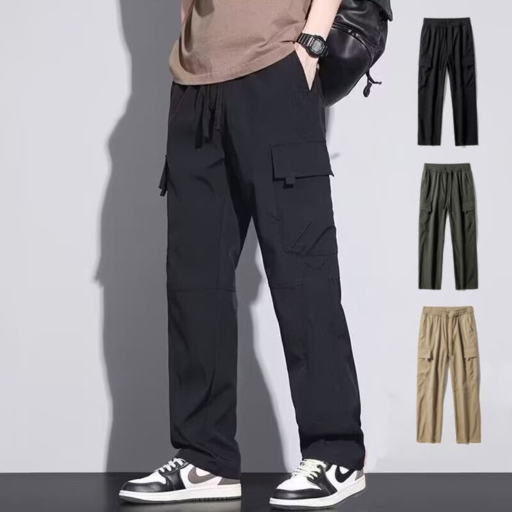 カーゴパンツ メンズ ウエストゴム | RAiseNsE  | 詳細画像1 