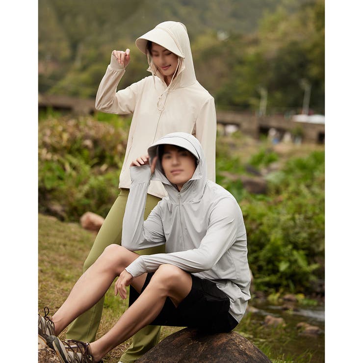 軽量 UVカットパーカー 帽子付き | RAiseNsE  | 詳細画像7 