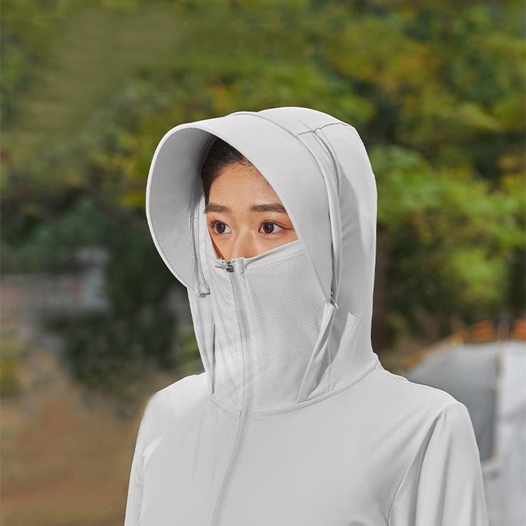 軽量 UVカットパーカー 帽子付き | RAiseNsE  | 詳細画像8 