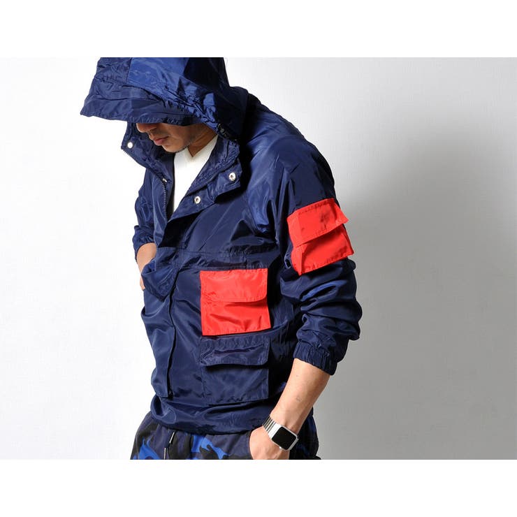 マルチポケット フード付きジャケット メンズ | RAiseNsE  | 詳細画像3 