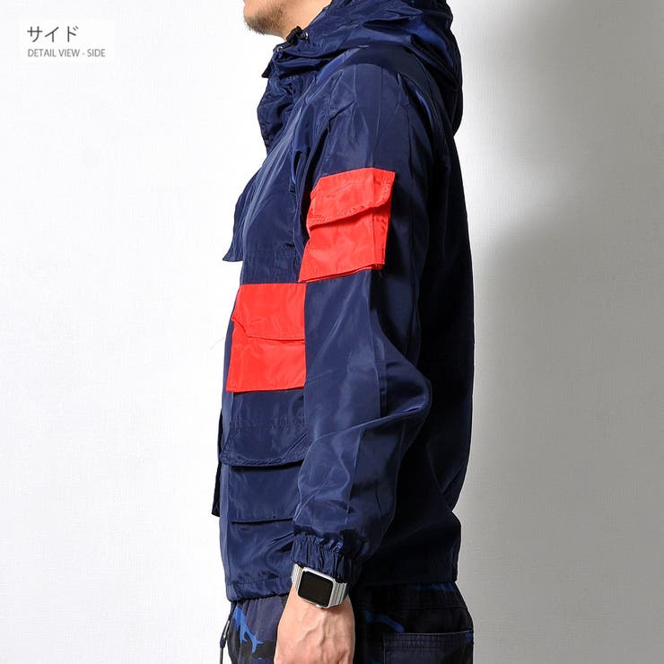 マルチポケット フード付きジャケット メンズ | RAiseNsE  | 詳細画像11 