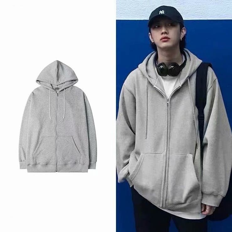 裏起毛 ジップパーカー メンズ | RAiseNsE  | 詳細画像4 