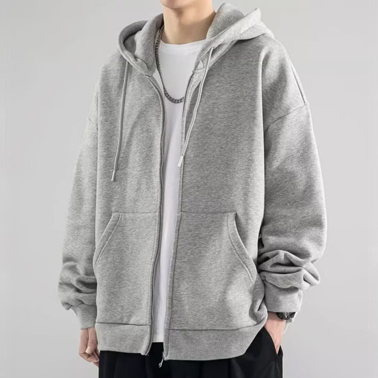 裏起毛 ジップパーカー メンズ | RAiseNsE  | 詳細画像5 