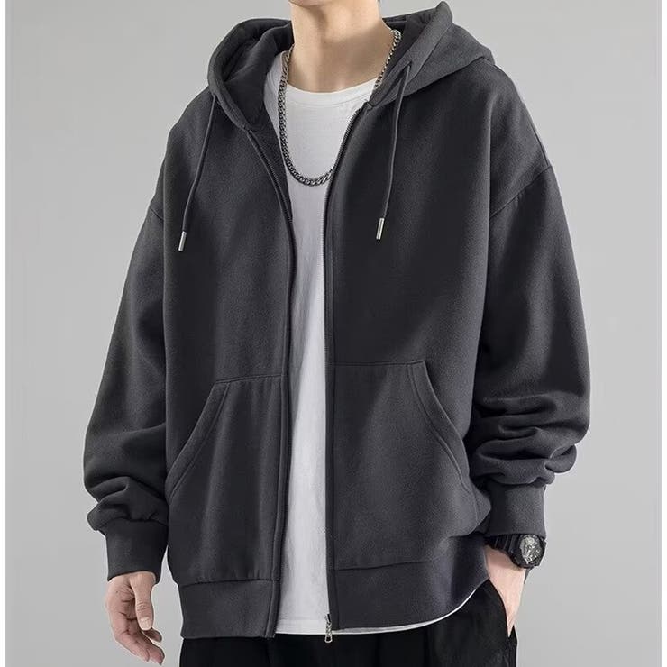 裏起毛 ジップパーカー メンズ | RAiseNsE  | 詳細画像8 