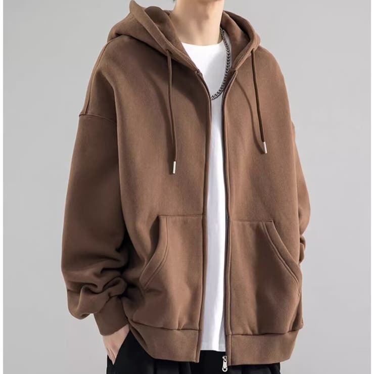 裏起毛 ジップパーカー メンズ | RAiseNsE  | 詳細画像10 