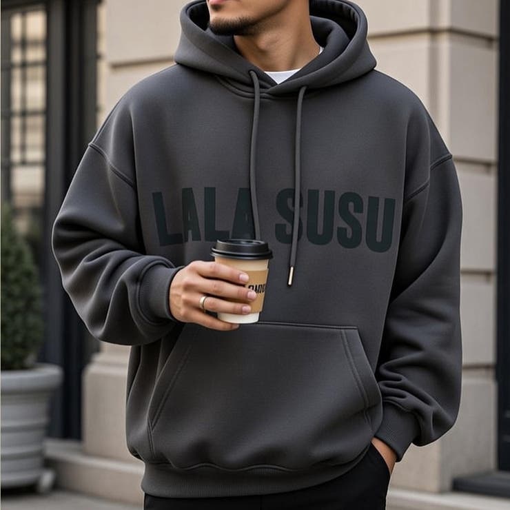 裏起毛 プルオーバーパーカー メンズ | RAiseNsE  | 詳細画像1 