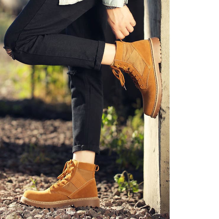 レースアップ ワークブーツ シューズ | RAiseNsE  | 詳細画像23 