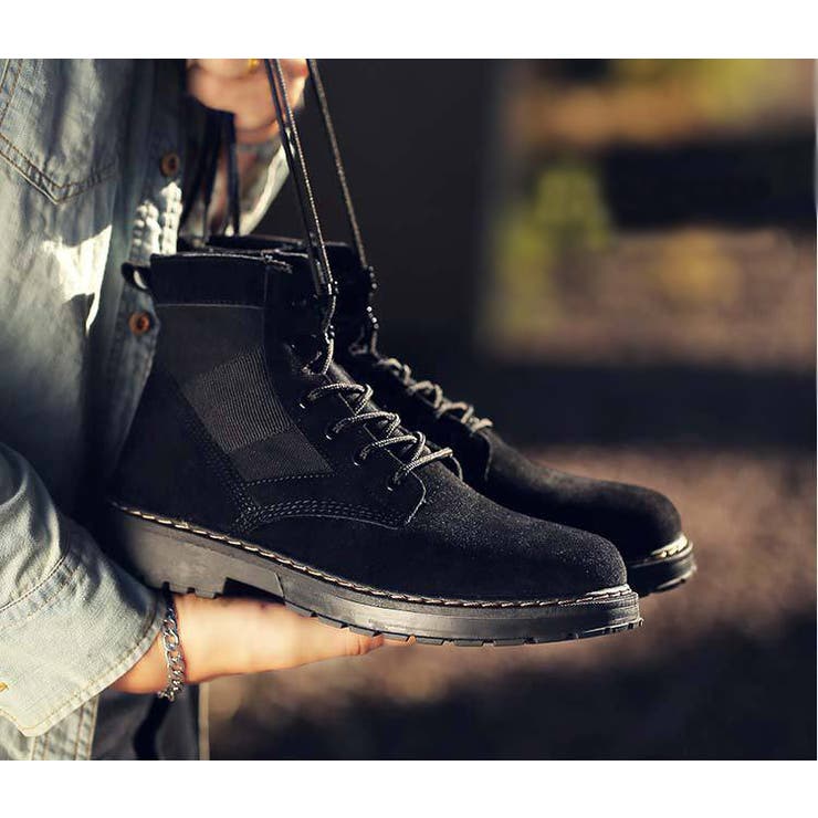 レースアップ ワークブーツ シューズ | RAiseNsE  | 詳細画像19 